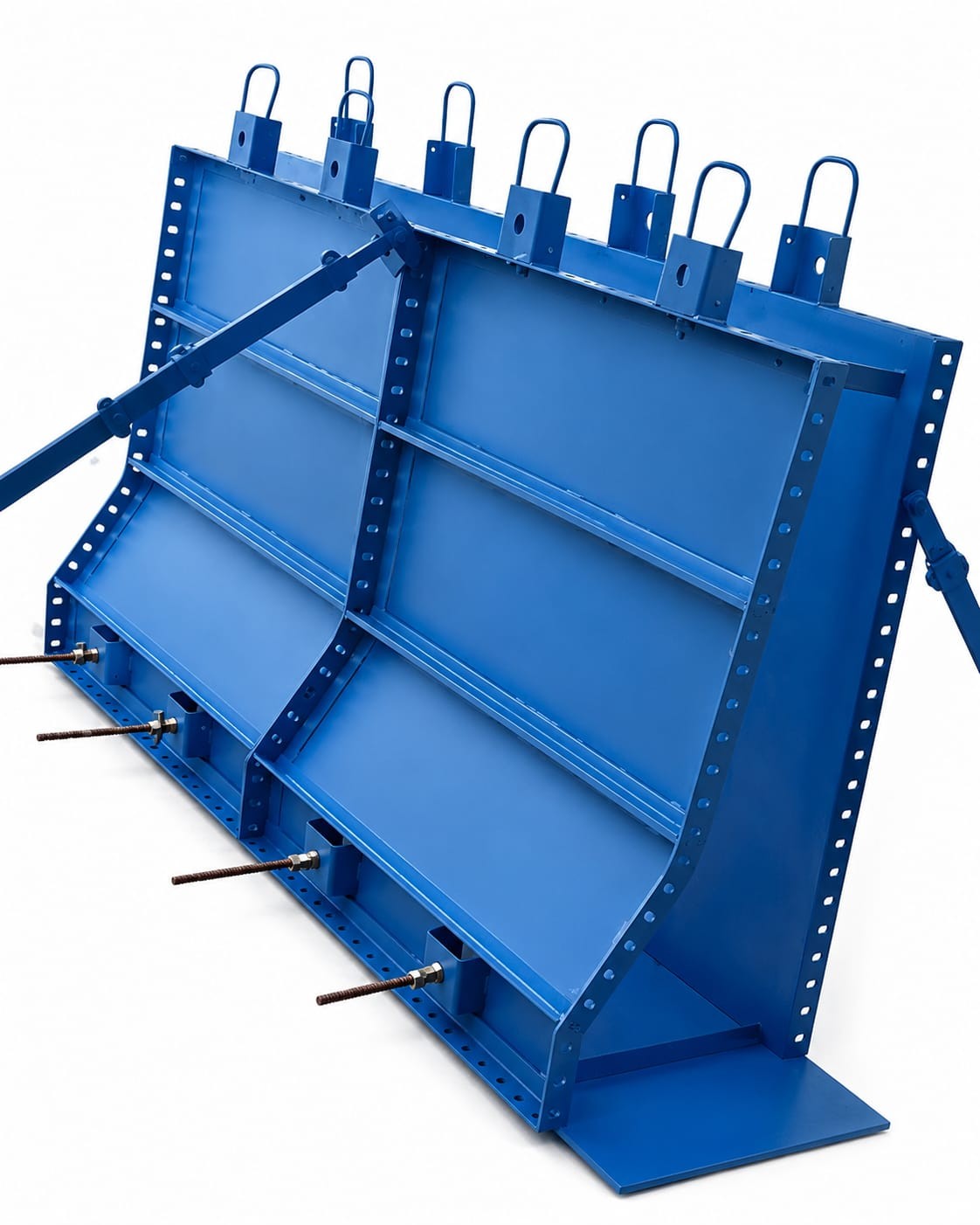 MS Crash Barrier Shuttering Plate